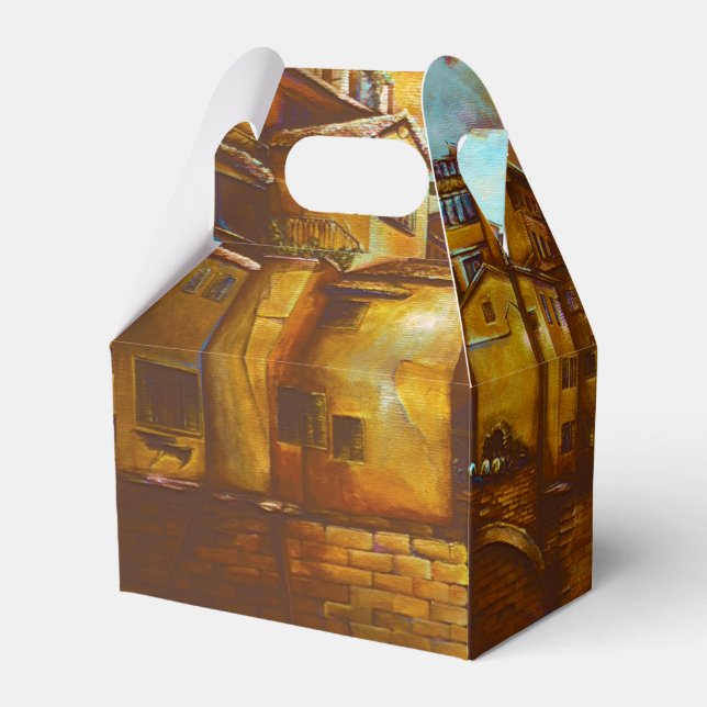 Caixinha De Lembrancinhas Ponte Vecchio, Itália (Frente)