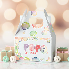 Caixinha De Lembrancinhas Pop! Criança de aniversário de bolhas de sabão