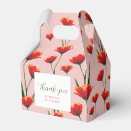 Caixinha De Lembrancinhas Poppies Dispersos