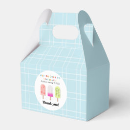 Caixinha De Lembrancinhas Popsicle Party