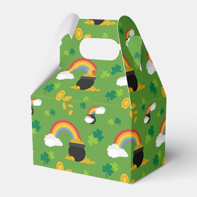 Caixinha De Lembrancinhas Pote De Dourado (Frente)