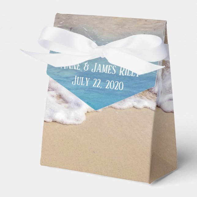 Caixinha De Lembrancinhas Praia do Oceano Tropical (Frente)