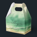 Caixinha De Lembrancinhas Praia Oceânica Azul Aquarela Sol Estival<br><div class="desc">Praia Oceânica Azul Aquarela Sol Estival</div>