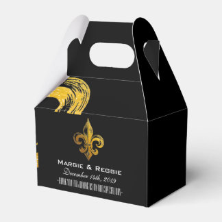 CAIXINHA DE LEMBRANCINHAS PREFERIDO FLEUR DE LIS PERSONALIZADO PRETO BRANCO 
