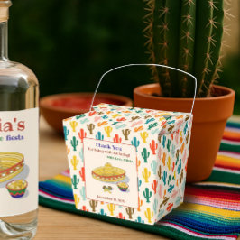 Caixinha De Lembrancinhas Presente de Agradecimento da Festa Mexicana