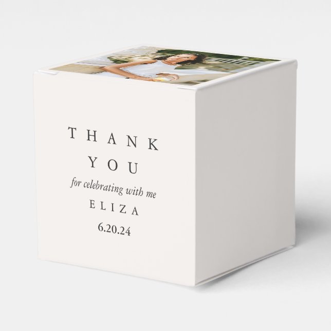 Caixinha De Lembrancinhas Presente de Agradecimento de Despedida de Solteira (Frente)