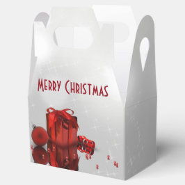 Caixinha De Lembrancinhas Presente de Natal - Favor Box Gable