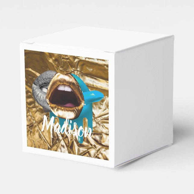 Caixinha De Lembrancinhas Presente Personalizado para Bridesmaid, Casamento, (Frente)