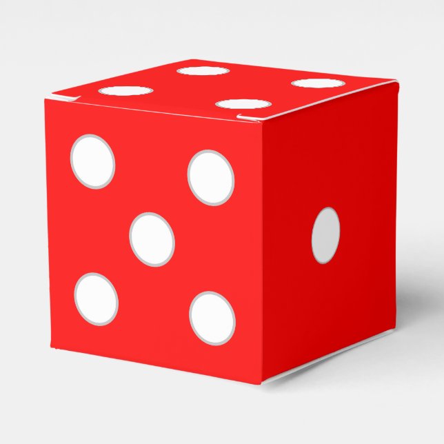 Caixinha De Lembrancinhas Presentes Noturnos de Jogo Bunco (Frente)