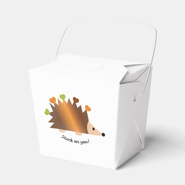 Caixinha De Lembrancinhas Preso em seu porco e corações (Frente)