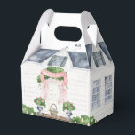 Caixinha De Lembrancinhas Primavera | FELZ PASCOA | Casa<br><div class="desc">Surpreenda seus amigos na sua caçada de ovos de Páscoa com esta caixa de favoritos de primavera. Esta caixa de favoritos tem uma porta de aquarela com uma cesta de páscoa na varanda frontal. A parte de trás tem um casal de janelas adornadas com rosas de escalada. As cores utilizadas...</div>