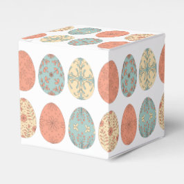 Caixinha De Lembrancinhas Primavera Vibes - Páscoa Favor Box com Egg Floral 