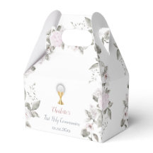 Primeira Comunidade Flores pálidas Favor Box