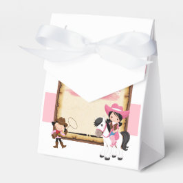 Caixinha De Lembrancinhas Primeira festa de aniversário de cowboys ocidentai