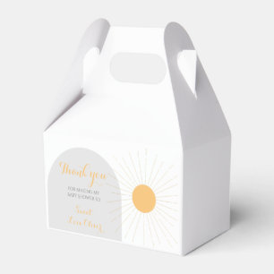 Caixinha De Lembrancinhas Primeira viagem ao redor do Sol Boho de Aniversári