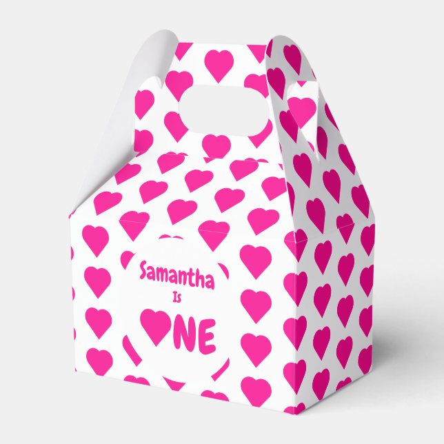 Caixinha De Lembrancinhas Primeiro aniversario cardíaco (Frente)