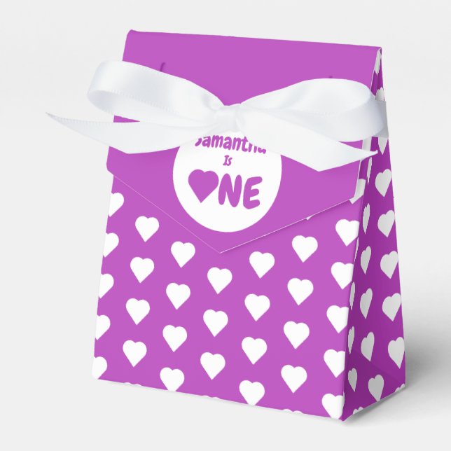 Caixinha De Lembrancinhas Primeiro aniversario cardíaco (Frente)