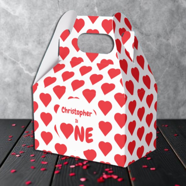 Caixinha De Lembrancinhas Primeiro aniversario cardíaco (Criador carregado)