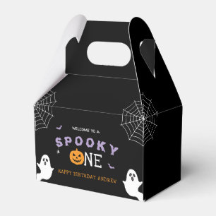 Caixinha De Lembrancinhas Primeiro aniversario de Halloween Spooky One Ghost