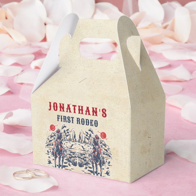 Caixinha De Lembrancinhas Primeiro aniversario de Rodeio do Deserto de Vinta (Casamento)