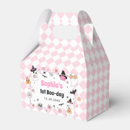 Caixinha De Lembrancinhas Primeiro aniversario Halloween Groovy Ghost