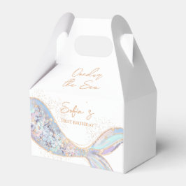 Caixinha De Lembrancinhas Primeiro aniversario Mermaid Tail