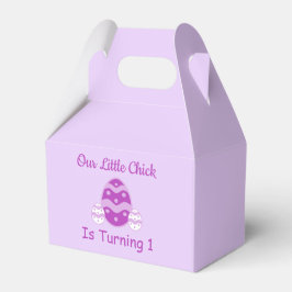 Caixinha De Lembrancinhas Primeiro aniversario Pintinho pequeno