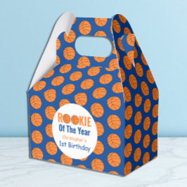 Caixinha De Lembrancinhas Primeiro aniversario Rookie Basball