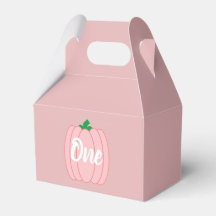 Primeiro aniversario rosa-abóbora