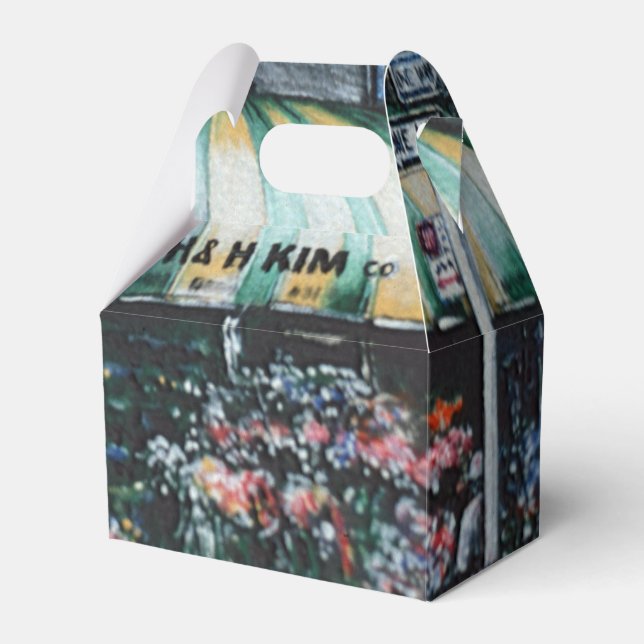 Caixinha De Lembrancinhas Prince Street Corner, Nova Iorque (Frente)