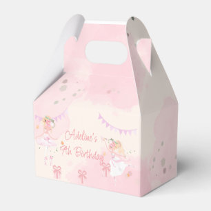 Caixinha De Lembrancinhas Princesa Ballerina Birthday Favor Box
