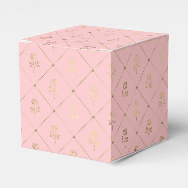 Caixinha De Lembrancinhas Princesa Bee Series Design nº 6 (Frente)