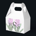 Caixinha De Lembrancinhas Produtos para casamentos Hyacinth Duo, cor-de-rosa<br><div class="desc">Se a sua flor favorita for a de jacintos,  estes lindos suprimentos de "Salvar a Data" na design do "Hyacinth Duo Rosa" seriam perfeitos. Pode ser usado para uma festa de casamento,  festa de noivado ou aniversário.</div>