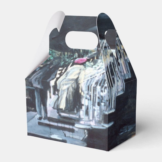 Caixinha De Lembrancinhas Protegido pelo Sol da Manhã de Médio (Frente)