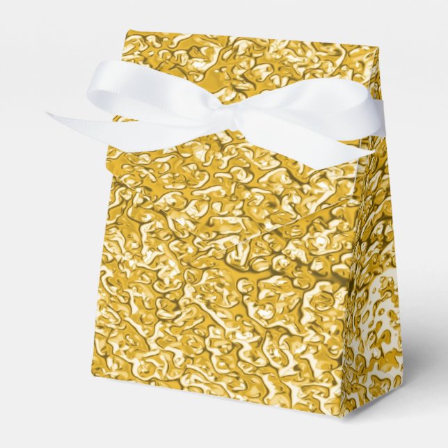 Caixinha De Lembrancinhas PURE DOURADO Splatter Patterno + texto/foto (Frente)