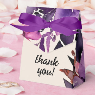 Caixinha De Lembrancinhas Púrpura Encantada + Casamento Floral de Halloween 