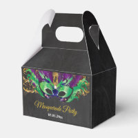 Púrpura Verde Noturna Mágica do Partido mascarada,