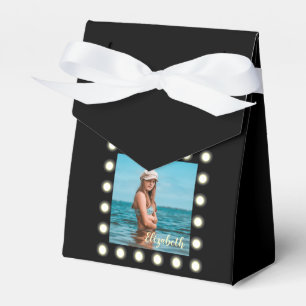 Caixinha De Lembrancinhas Quadro de Fotografias preto exclusivo no Na moda m
