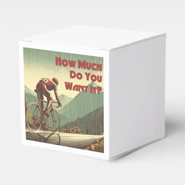 Caixinha De Lembrancinhas Quanto Você Quer Que Ele Ciclando? (Frente)