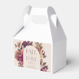 Caixinha De Lembrancinhas Queda no amor Outono Arco da Terra Rosa Chá de fra