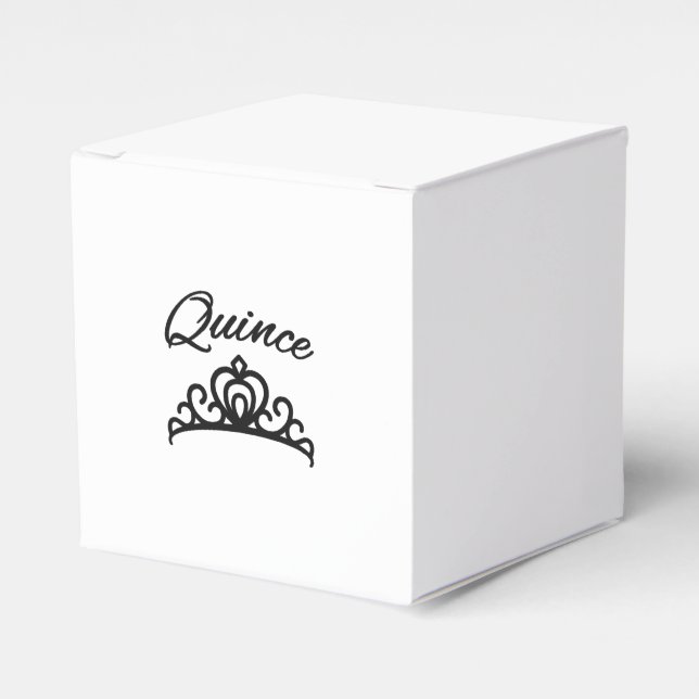 Caixinha De Lembrancinhas Quince Goodie Box (Frente)