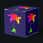 Caixinha De Lembrancinhas Rainbow Floral Dk Blue Wedthday<br><div class="desc">Estilo: as caixas de Favoritos clássicas 2x2x2 são tão exclusivas quanto os seus convidados. Perfeito para casamentos, aniversários, eventos corporativos e muito mais! Impresso em cor de cheio, permitindo que você se coordene perfeitamente com qualquer tema! Dimensões: Impressão a cores de 2 pol c x 2 pol l x 2...</div>