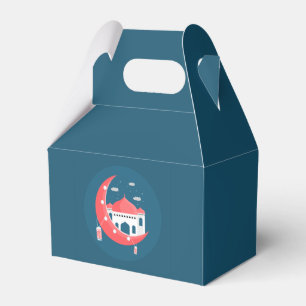 Caixinha De Lembrancinhas Ramadan Kareem Tipografia Texto Crescente Islâmico