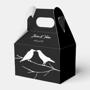 Caixinha De Lembrancinhas Ravens Gothic Wedding