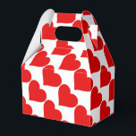 Caixinha De Lembrancinhas Red Heart Shape Love Classic Simple Minimalism<br><div class="desc">Coração - Uma bela forma simples de coração diz que eu te amo.</div>