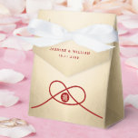 Caixinha De Lembrancinhas Red Knot União Dupla Felicidade Casamento Chinês<br><div class="desc">Nó da dupla felicidade minimalista moderno de união,  amor e casamento em vermelho e dourado. A dupla felicidade é um símbolo clássico e auspicioso usado em todos os casamentos chineses,  orientais e asiáticos.</div>