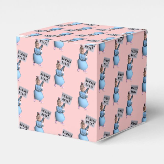 Caixinha De Lembrancinhas Regra das Enfermeiras! (Frente)