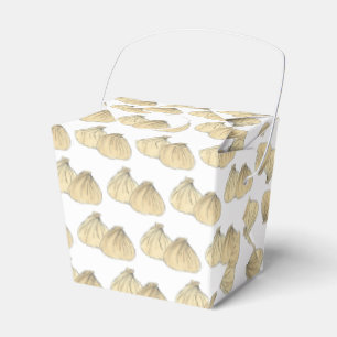 Caixinha De Lembrancinhas Restaurante Chinês tirando Comida Shumai lixeiras