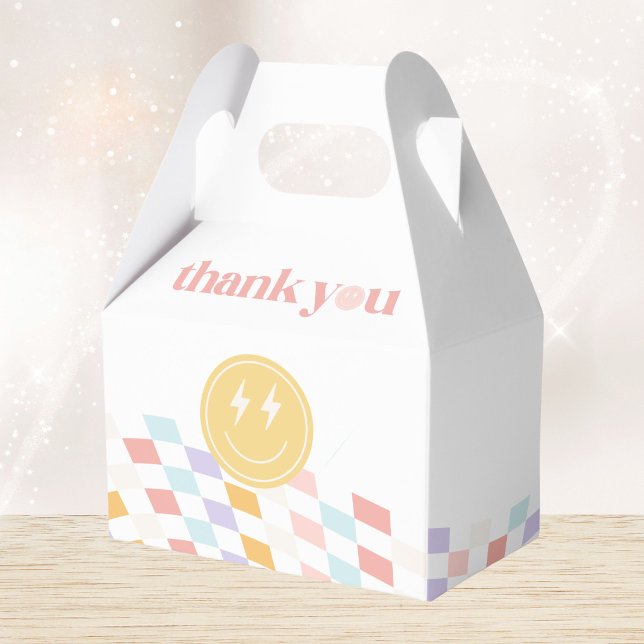 Caixinha De Lembrancinhas Retro Verificado por Pastel da Garota Groovy (Criador carregado)