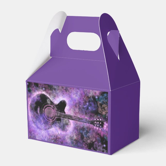 Caixinha De Lembrancinhas Rock Guitar Music - Magic (Frente)